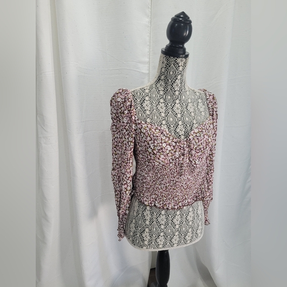 Sunday Best Sinatra Longsleeve Blouse Size Large - Picture 11 of 14